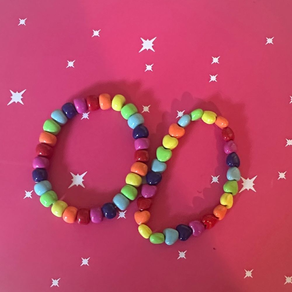 BaubleBar Rainbow Bead Bracelets